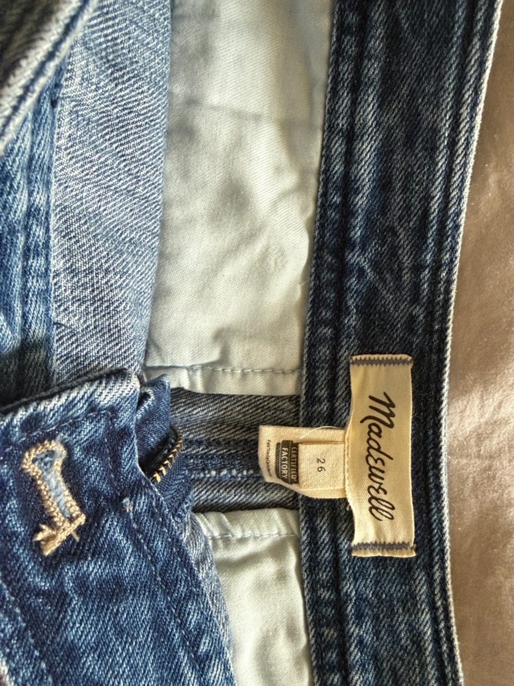 Madewell Denim Skort - Picture 3 of 5